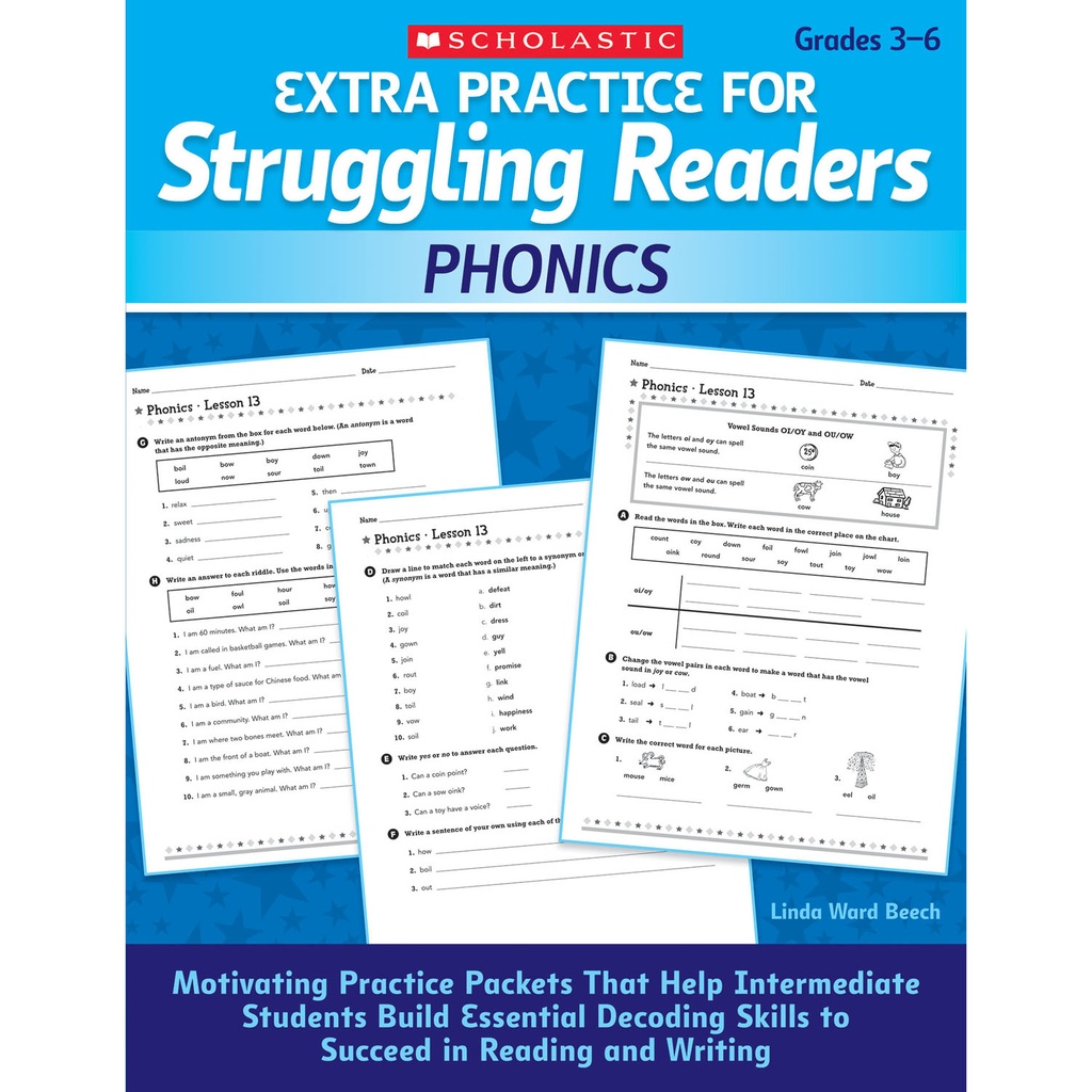 Extra Practice for Struggling Readers: Phonics