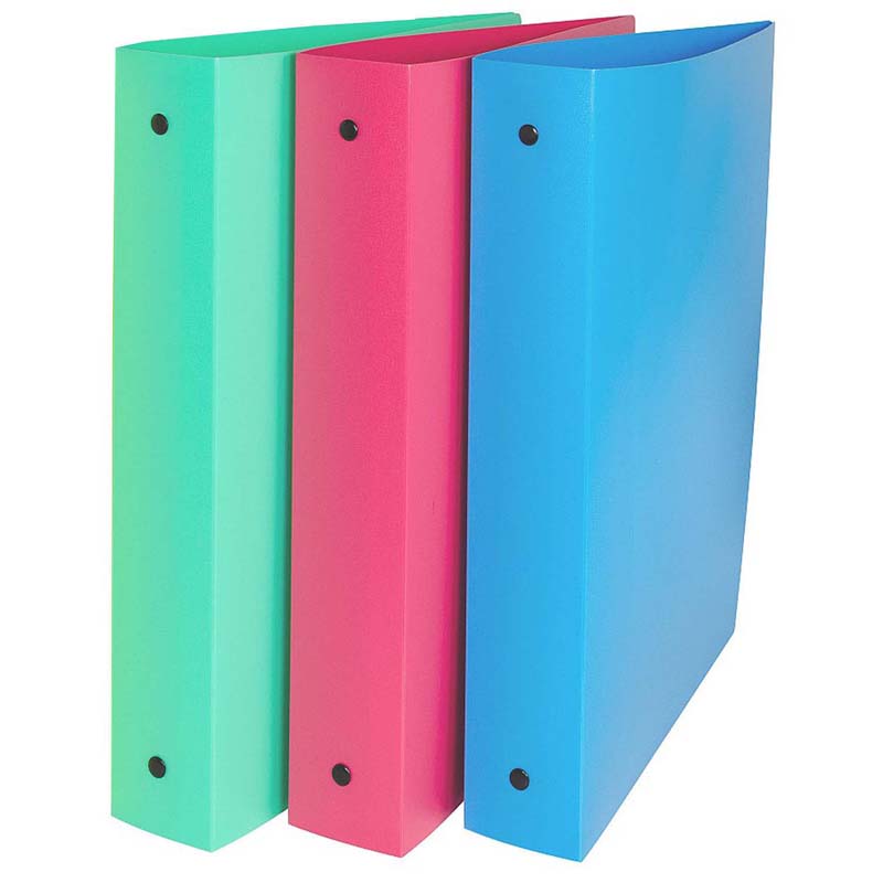 3-Ring Binder, 1.5" Capacity, Assorted Tropic Tones, Pack of 3