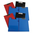 Clipboard Folder, Assorted Colors, Pack of 6