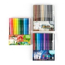 Dual Tip Illy Markers 36-Pack