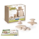 Wood Stackers - River Stones, 20 Pieces