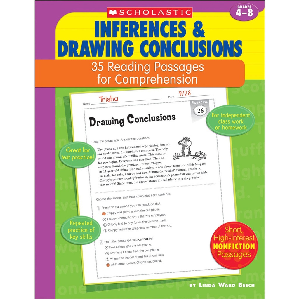 35 Reading Passages for Comprehension: Inferences & Drawing Conclusions