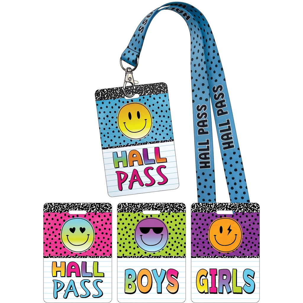 Brights 4 Ever Hall Pass Lanyards Set