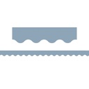 Cottage Blue Scalloped Border Trim