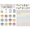 Classroom Cottage Happy Birthday Mini Bulletin Board