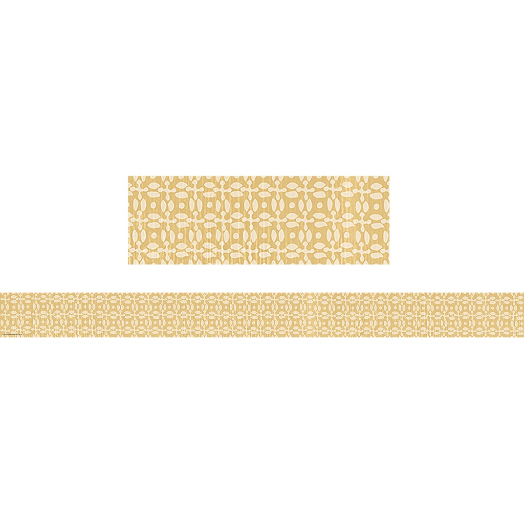 Classroom Cottage Buttercup Straight Border Trim