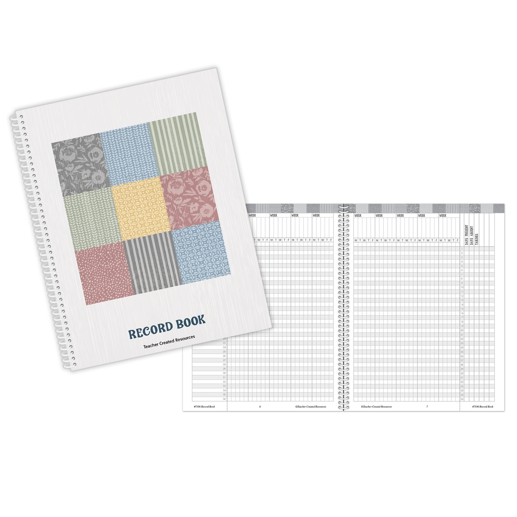 Classroom Cottage Record Book