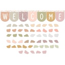 Terrazzo Tones Welcome Bunting Bulletin Board