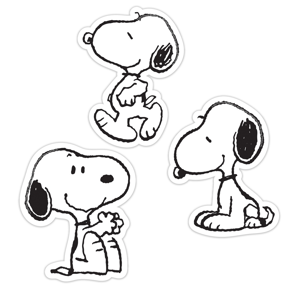 Peanuts Snoopy Assorted Paper CutOuts
