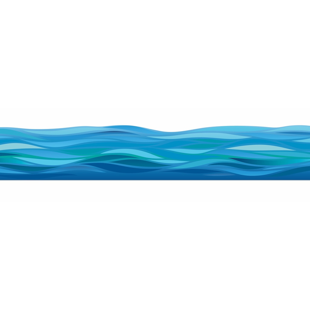 Seas the Day Waves Deco Trim® 