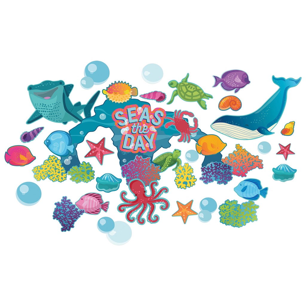 Seas the Day Bulletin Board Sets