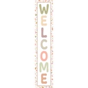 Terrazzo Tones Welcome Banner