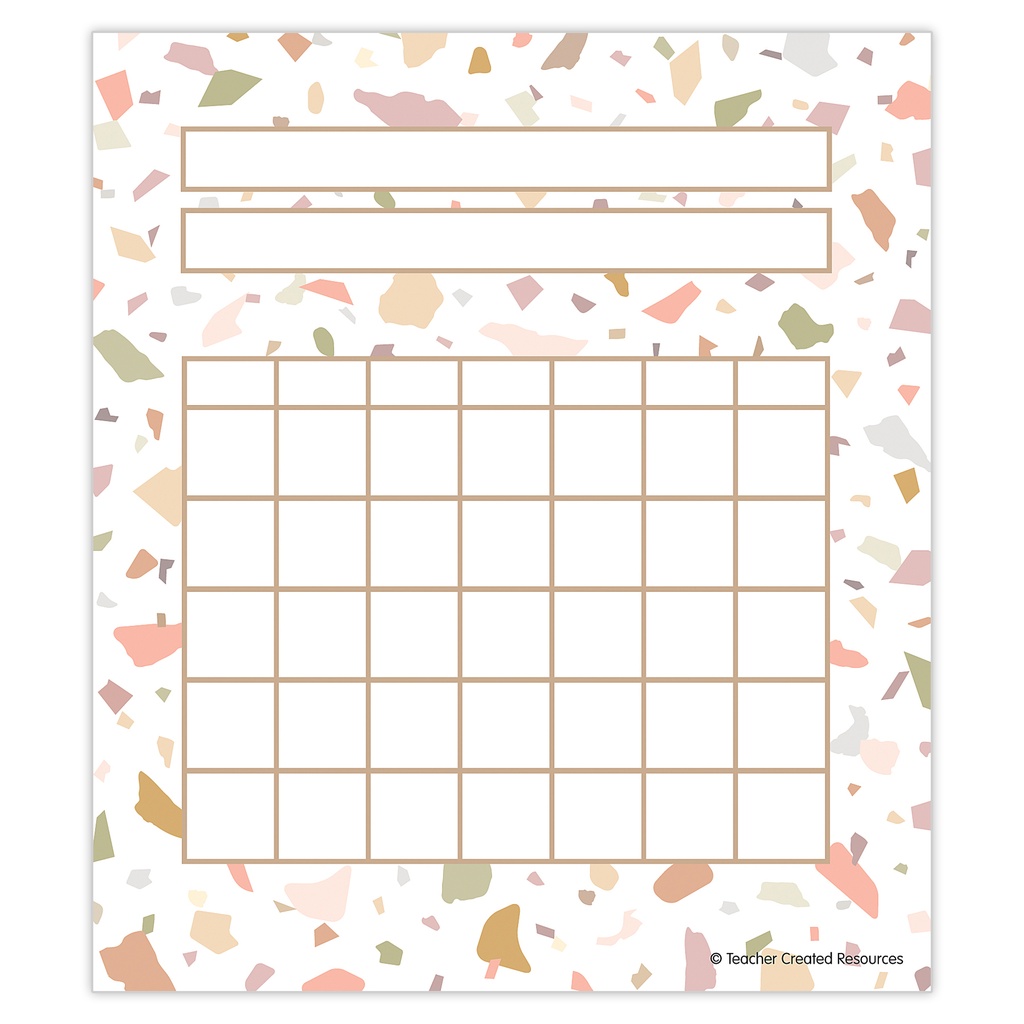 Terrazzo Tones Incentive Charts