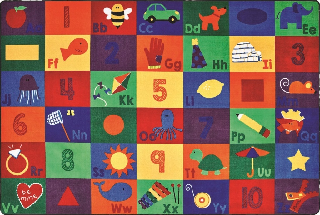 Sequential Seating Literacy Rug