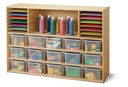 Young Time Sectional Cubbie-Tray Storage