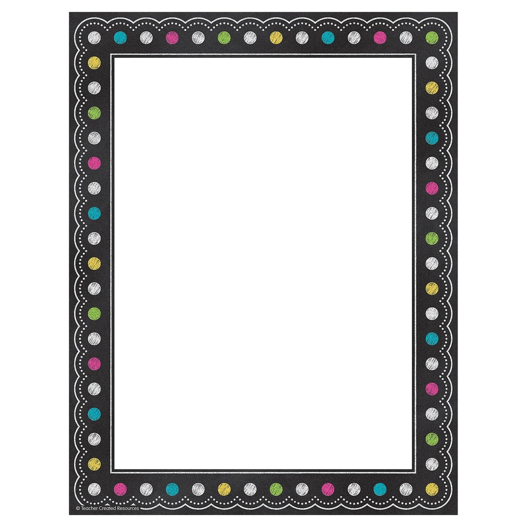 50ct Chalkboard Brights Computer Paper