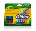 6ct Crayola Glitter Markers