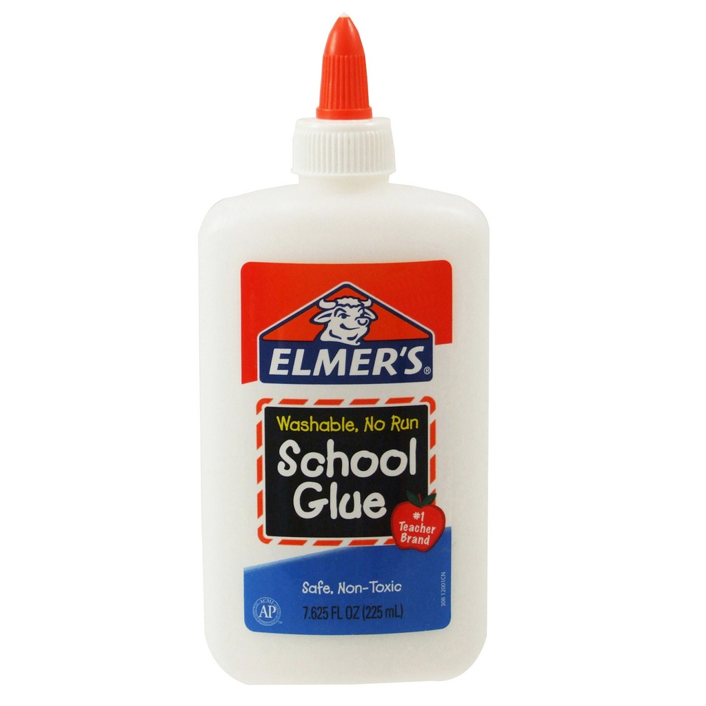 7 5/8oz Elmer's No Run Washable School Glue