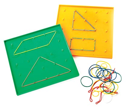 10ct 7" Geoboards Set