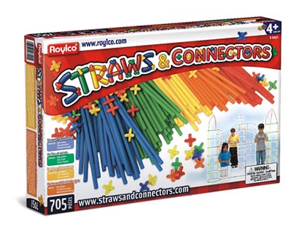 705pc Straws and Connectors Premium Building Set