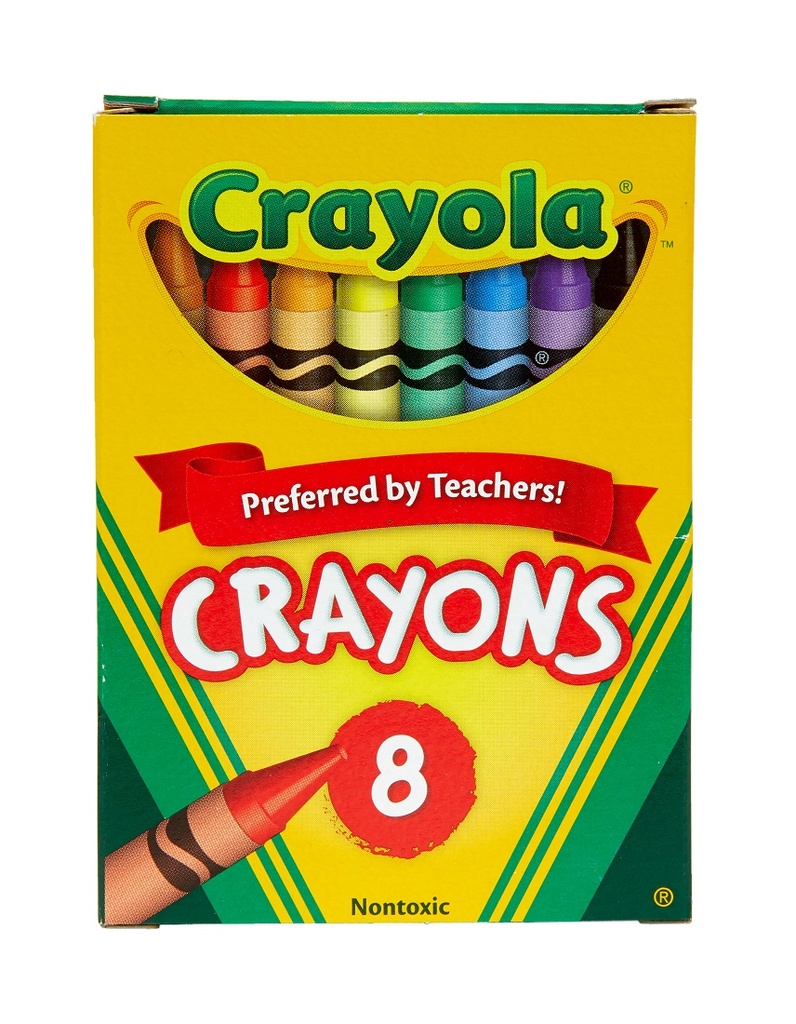 8ct Crayola Crayons Pack