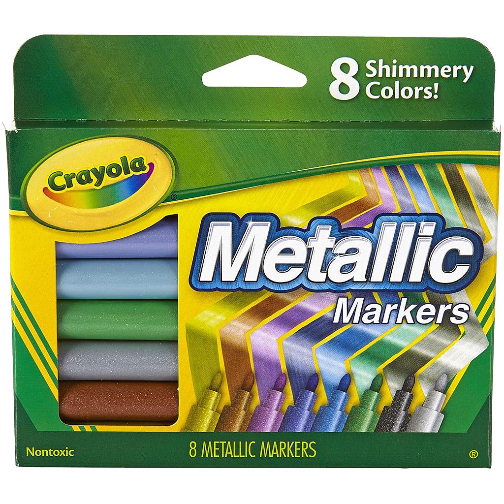 8ct Crayola Metallic Markers