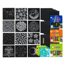 Scratch Art Kit 3-Pack