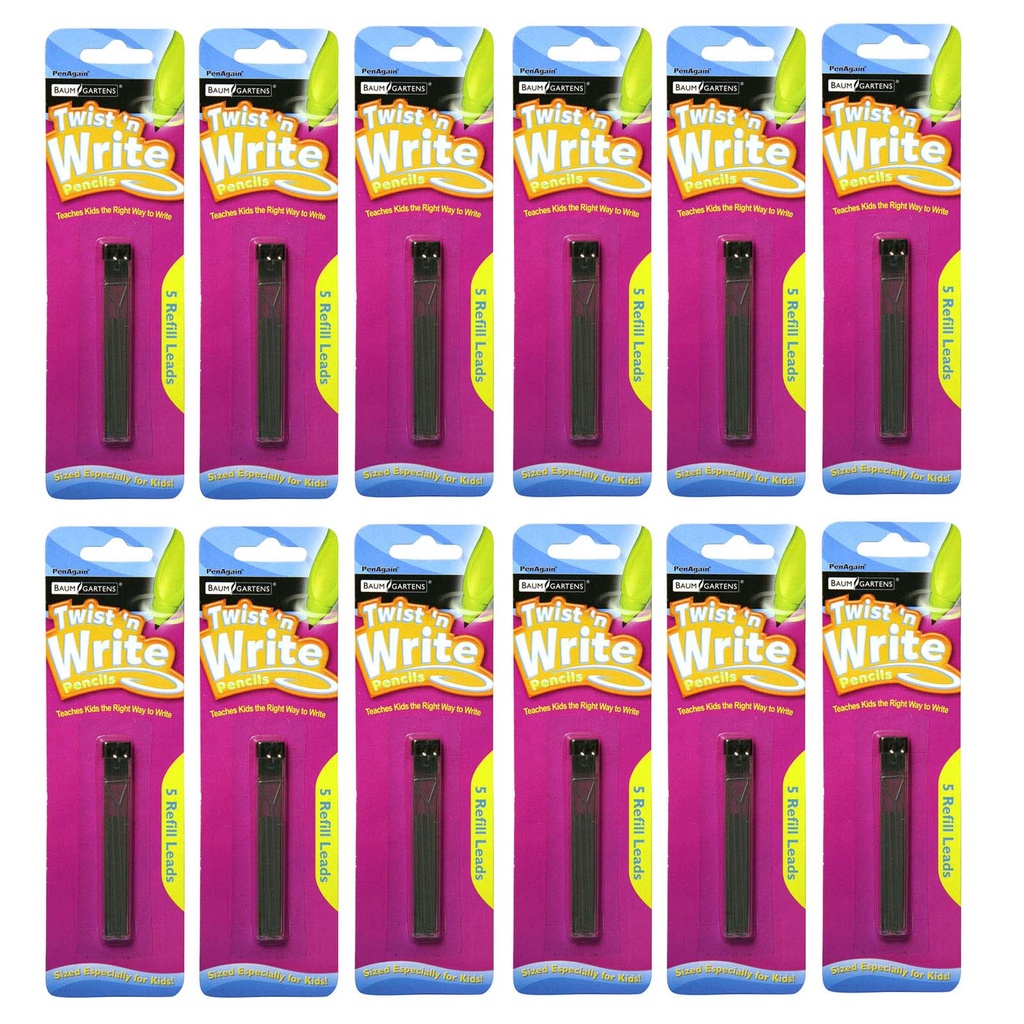 Twist 'n Write™ Pencil Lead Refills 12 Packs