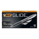 Glide™ Black Retractable Medium Point Ball Pens 12 Count