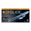 Glide™ Blue Retractable Medium Point Ball Pens 12 Count