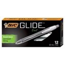 Glide™ Exact Black Retractable Fine Point Ball Point Pens 12 Count