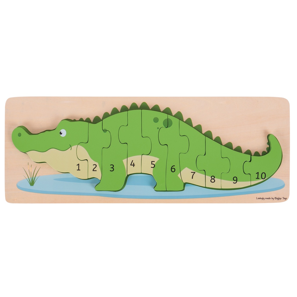 Crocodile Number Puzzle