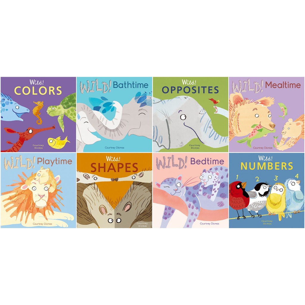 Wild! Concepts Board Book Set 8-Book Set