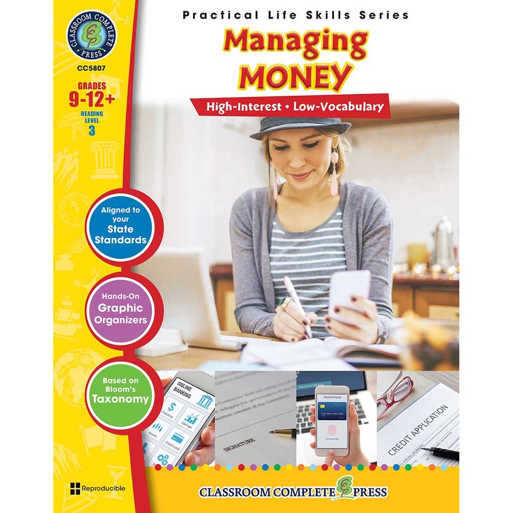 Managing Money Book, Grade 9-12