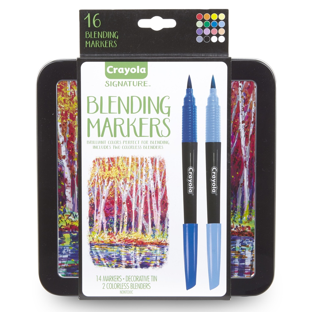 Signature Blending Markers 16 Colors