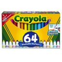 Broad Line Washable Markers 64 Colors