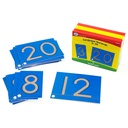 Tactile Sandpaper Numerals 0-20