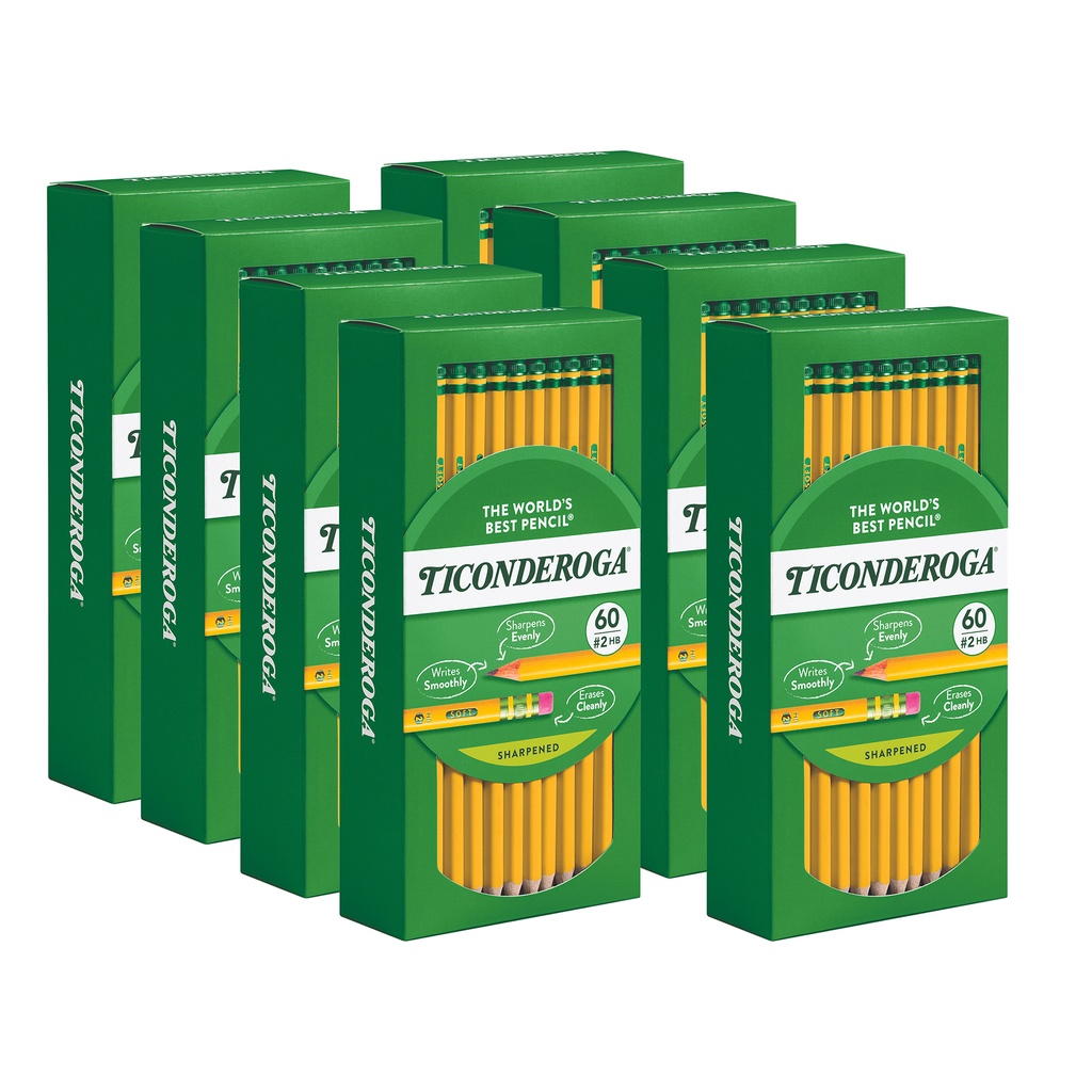 Yellow Ticonderoga #2 Pencils 480ct