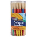 Plastic Handle Colossal Brush Classroom Pack 30 Brushes