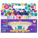 Washable Royal Shimmer Dot Markers 5 Colors