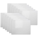 White Two-Sided 5" x 7" Dry Erase Boards Pack of 12