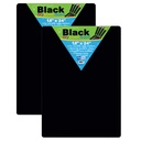 Black 18" x 24" Dry Erase Boards Pack of 2