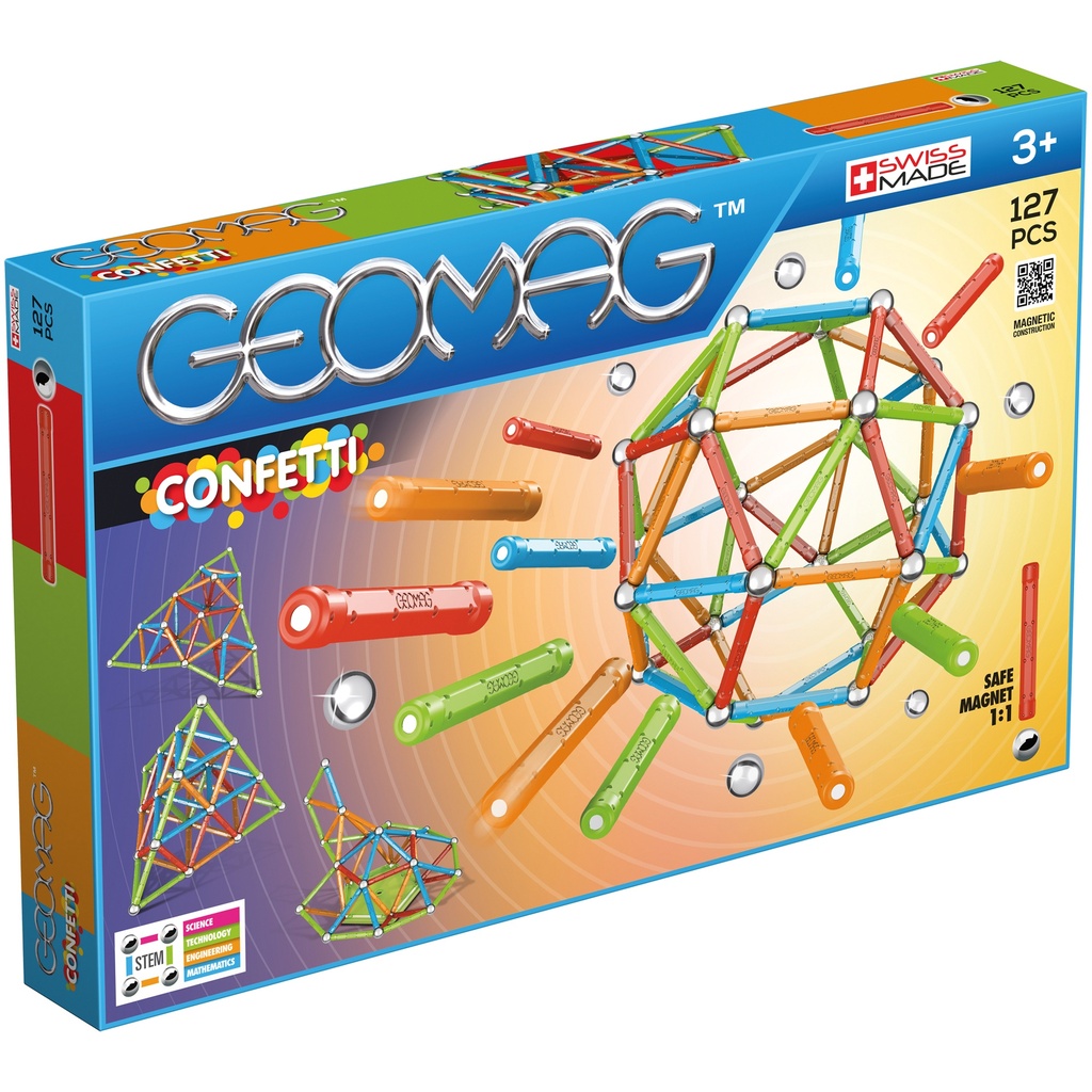 Geomag™ Confetti 127 Pieces