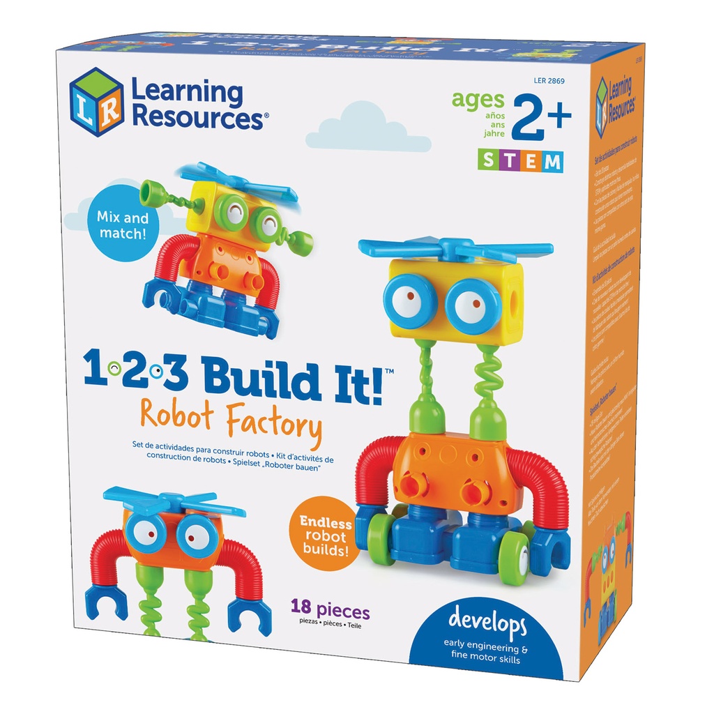 1-2-3 Build It!™ Robot Factory