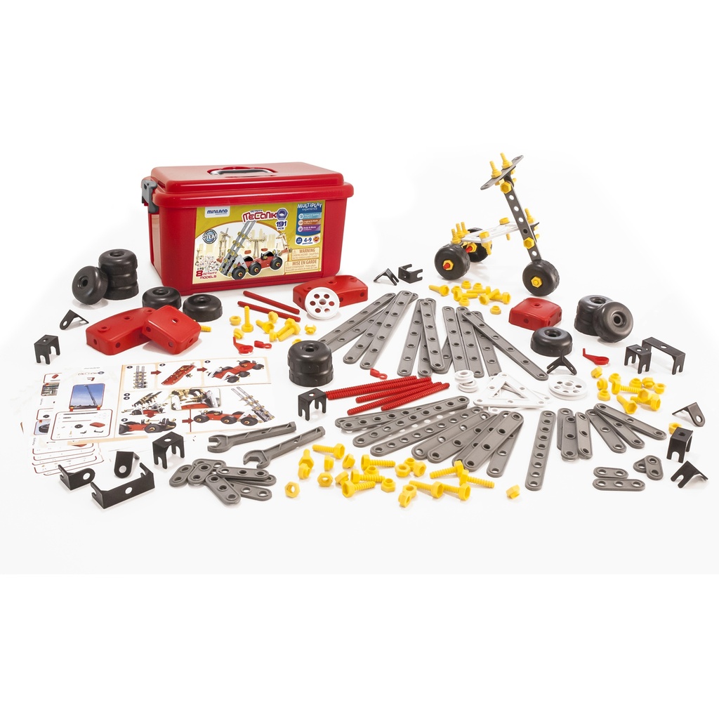 Mecaniko Vehicle Building Set 191 Pieces