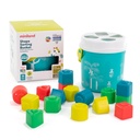 Turquoise Feel to Learn: Shape Sorting Bucket