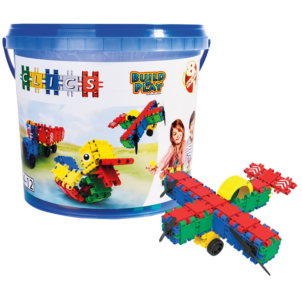 CLICS 175-Piece Bucket