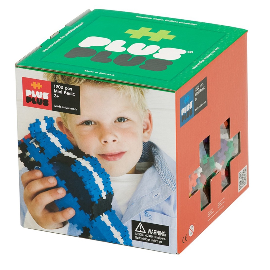 Plus-Plus Basic Open Construction Set 1200 Pieces