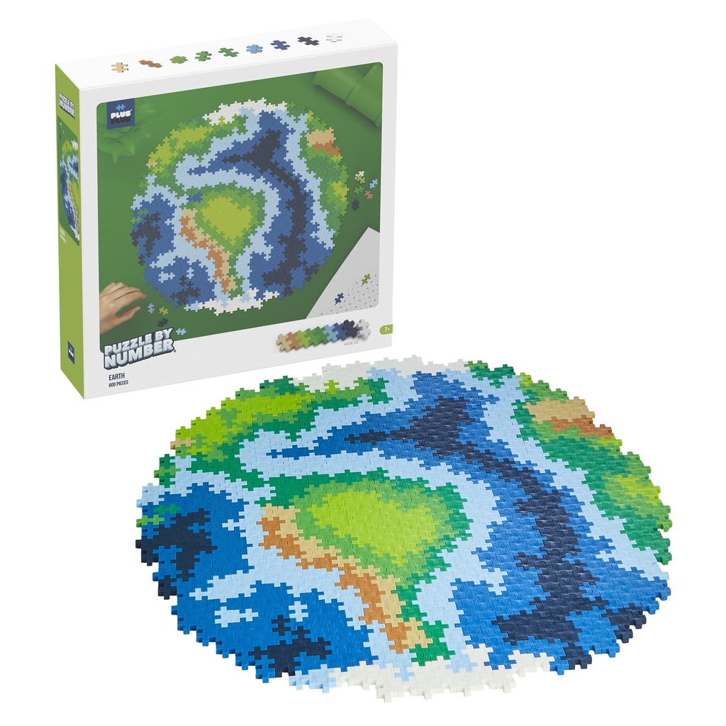 Plus-Plus Puzzle By Number® 800 Piece Earth