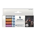 Paint-It Bullet Tip 320 Acrylic Markers 6 Assorted Pastel Colors